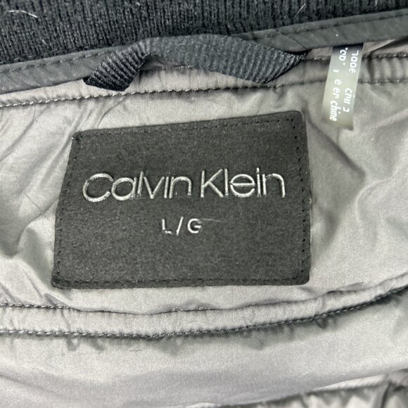 Calvin Klein Men’s Size Large Quilt Lined Full Zip Coat Winter Jacket - Picture 4 of 15
